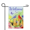 Northlight Welcome Birds On A Fence Outdoor Garden Flag 12.5" X 18" 1 Northlight Welcome Birds On A Fence Outdoor Garden Flag 12.5" X 18" -Northlight GUEST a3532ace 7c1a 4252 adde 3a98a62a2a75