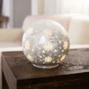 Northlight LED Lighted Snowflakes Glass Globe Christmas Decoration - 6" - White 2 Northlight LED Lighted Snowflakes Glass Globe Christmas Decoration - 6" - White -Northlight GUEST a6006f2b db86 453f b15f 16b45bde270f