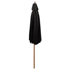 Northlight 8.5ft Outdoor Patio Market Umbrella With Wooden Pole, Black 8 Northlight 8.5ft Outdoor Patio Market Umbrella With Wooden Pole, Black -Northlight GUEST a95089ce 0f8e 42dd b918 464d40218a2e