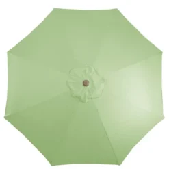 Northlight 9ft Outdoor Patio Market Umbrella With Hand Crank And Tilt, Sage Green 11 Northlight 9ft Outdoor Patio Market Umbrella With Hand Crank And Tilt, Sage Green -Northlight GUEST ad0c7719 b1a3 4b74 adf4 bcadaa64bd73