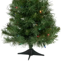 Northlight Pre-Lit Medium Royal Pine Artificial Christmas Tree - 2' - Multicolor Lights -Northlight GUEST b429fa68 6da9 41a6 a5ce c5845402e678