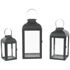 Northlight Set Of 3 Black Traditional Style Candle Lanterns 12.75" 8 Northlight Set Of 3 Black Traditional Style Candle Lanterns 12.75" -Northlight GUEST b4e59e9b 4c12 4e36 a5ec 0a536e6fca55