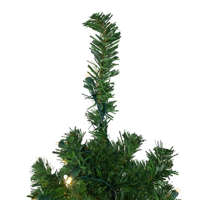Northlight Pre-Lit Medium Mixed Classic Pine Artificial Christmas Tree - 4' - Warm Clear LED Lights 6 Northlight Pre-Lit Medium Mixed Classic Pine Artificial Christmas Tree - 4' - Warm Clear LED Lights - Image 4