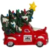 Northlight LED Lighted Vintage Truck With Tree Christmas Decoration - 8" - Red -Northlight GUEST b6726bbe 9733 44a9 b869 ab5892ddf6e2