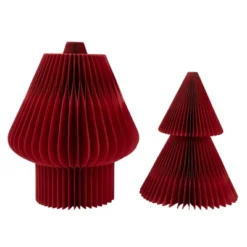 Northlight Accordion Honeycomb Foldable Paper Christmas Tree - 3' - Red 10 Northlight Accordion Honeycomb Foldable Paper Christmas Tree - 3' - Red -Northlight GUEST bd8c1e1d a80b 4dfc a5dc c094fc71c06b