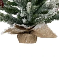 Northlight Real Touch™️ Potted Flocked Mini Fir Pine Artificial Christmas Tree - 25" - Unlit 14 Northlight Real Touch™️ Potted Flocked Mini Fir Pine Artificial Christmas Tree - 25" - Unlit -Northlight GUEST bee0af23 5949 4e9d 945c 1401993e1b06