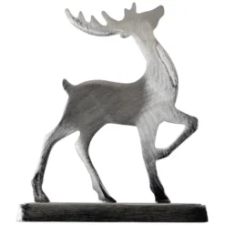 Northlight Reindeer Christmas Stocking Holder - 6" - Silver -Northlight GUEST c08e424a b9c1 4724 b1a2 d9e2517ebf8b