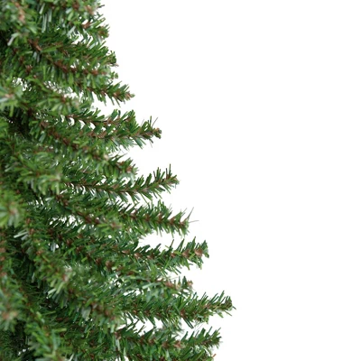 Northlight 1.5 FT Potted Downswept Mini Village Pine Medium Artificial Christmas Tree, Unlit 4 Northlight 1.5 FT Potted Downswept Mini Village Pine Medium Artificial Christmas Tree, Unlit - Image 2