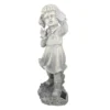 Northlight 18" Distressed Gray Girl With Cell Phone Solar Powered LED Lighted Outdoor Patio Garden Statue 1 Northlight 18" Distressed Gray Girl With Cell Phone Solar Powered LED Lighted Outdoor Patio Garden Statue -Northlight GUEST c1e97f6d 34e8 4bee ab10 d0bbe1396c0d