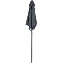 Northlight 7.5ft Outdoor Patio Market Umbrella With Hand Crank, Gray 9 Northlight 7.5ft Outdoor Patio Market Umbrella With Hand Crank, Gray -Northlight GUEST c3641d49 8295 4aaf 8a8f 667694e1e080