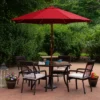 Northlight 8.5ft Outdoor Patio Market Umbrella With Wooden Pole, Red 2 Northlight 8.5ft Outdoor Patio Market Umbrella With Wooden Pole, Red -Northlight GUEST c4214ffe c87f 40dd 8462 ef0f9f3036c7