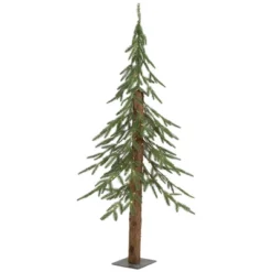 Northlight Pre-Lit Medium Alpine Artificial Christmas Tree - 4' - Clear LED Lights -Northlight GUEST c9430f21 7f4c 4f95 bddf 87298a3fdd1a