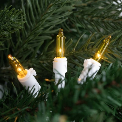 Northlight Mini Christmas Lights - Yellow - 20.25' White Wire - 100ct 3 Northlight Mini Christmas Lights - Yellow - 20.25' White Wire - 100ct