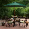 Northlight 8.5ft Outdoor Patio Market Umbrella With Wooden Pole, Green -Northlight GUEST d1a568ad dad1 4297 8d7b 46ddf7888e13