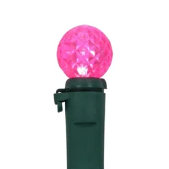 Northlight LED G12 Berry Christmas Lights - Pink - 16' Green Wire - 50 Ct -Northlight GUEST d1ca23b4 1f2c 4d96 a87c 4f794db613c2