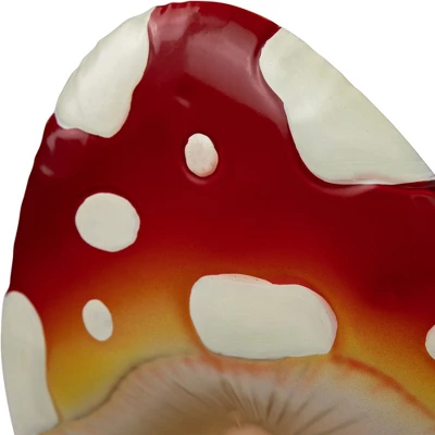 Northlight Double Mushrooms Outdoor Garden Stake - 16" - Red And Green 7 Northlight Double Mushrooms Outdoor Garden Stake - 16" - Red And Green - Image 5