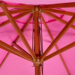 Northlight Outdoor Patio Market Umbrella With Wooden Pole - 8.5' - Pink 9 Northlight Outdoor Patio Market Umbrella With Wooden Pole - 8.5' - Pink -Northlight GUEST d4cbeb1a 6546 4cd9 bf1b 832efa12fd80