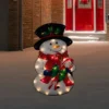 Northlight 30.5" Lighted Snowman With Candy Canes Christmas Outdoor Decoration 1 Northlight 30.5" Lighted Snowman With Candy Canes Christmas Outdoor Decoration -Northlight GUEST da1354d8 2384 49b9 81fb a054b7409f29