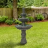 Northlight 57" Brown Three Tier Leaf Design Outdoor Garden Fountain 1 Northlight 57" Brown Three Tier Leaf Design Outdoor Garden Fountain -Northlight GUEST dab47df0 a699 4f13 ab74 219c38b2c276