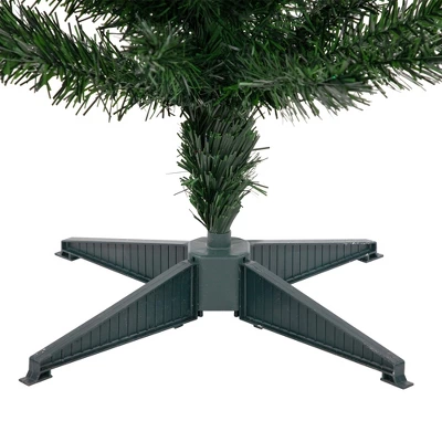 Northlight Pre-Lit Medium Multi-Color Fiber Optic Pine Christmas Tree - 4' 7 Northlight Pre-Lit Medium Multi-Color Fiber Optic Pine Christmas Tree - 4' - Image 5