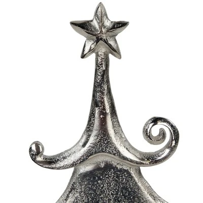 Northlight Swirling Metal Tree Christmas Decoration - 13.5" 6 Northlight Swirling Metal Tree Christmas Decoration - 13.5" - Image 4