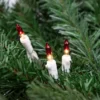 Northlight Mini Christmas Light Set - Clear With Red Tips - 10' White Wire - 50ct 1 Northlight Mini Christmas Light Set - Clear With Red Tips - 10' White Wire - 50ct -Northlight GUEST e3748125 5108 4ffb b05b d1355cfd4135