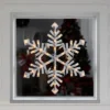 Northlight 15.5" White Lighted Snowflake Christmas Outdoor Window Silhouette -Northlight GUEST e554795f e21e 4452 83fe f017e47b3ceb