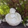 Northlight 9" Cherub Angel Wings Bird Feeder Outdoor Garden Statue 2 Northlight 9" Cherub Angel Wings Bird Feeder Outdoor Garden Statue -Northlight GUEST e6cf73db 2e9b 4a86 a85c 528d49fe69fe