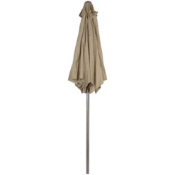Northlight 7.5ft Outdoor Patio Market Umbrella With Hand Crank, Taupe 6 Northlight 7.5ft Outdoor Patio Market Umbrella With Hand Crank, Taupe -Northlight GUEST e9e9f5ce e9f7 468e aedf 3bf2d3d34db8