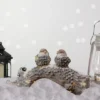 Northlight LED Lighted Rustic Glittered Birds On A Snowy Log Christmas Decoration - 18" -Northlight GUEST ebf2eb63 c656 4ee5 804e dd56ed963024
