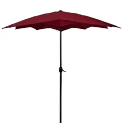 Northlight 8.85ft Outdoor Patio Lotus Umbrella With Hand Crank, Burgundy 9 Northlight 8.85ft Outdoor Patio Lotus Umbrella With Hand Crank, Burgundy -Northlight GUEST f1780d3a 3a1f 47c0 8b7a 340985c5ec20