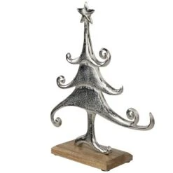 Northlight Swirling Metal Tree Christmas Decoration - 13.5" 10 Northlight Swirling Metal Tree Christmas Decoration - 13.5" -Northlight GUEST f26897a7 2beb 4b43 a342 6b829a6beabe