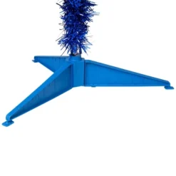 Northlight Artificial Tinsel Christmas Tree - 3' - Blue - Unlit -Northlight GUEST f4b42fc4 796f 4ad1 a1ef d4e99aa6b4d6 1