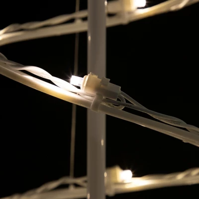 Northlight LED Lighted Spiral Outdoor Christmas Trees - 3' And 4' - Warm White Lights - Set Of 2 8 Northlight LED Lighted Spiral Outdoor Christmas Trees - 3' And 4' - Warm White Lights - Set Of 2 - Image 6