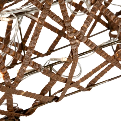 Northlight 35" LED Lighted Feeding Rattan Reindeer Outdoor Christmas Decoration 8 Northlight 35" LED Lighted Feeding Rattan Reindeer Outdoor Christmas Decoration - Image 6