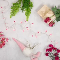 Northlight Mini Incandescent Christmas Lights - Pink - 20.25' White Wire - 100ct -Northlight GUEST fb5b907d a8f1 42c3 9887 cdc09e1be143