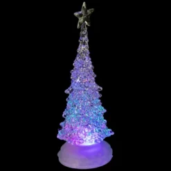 Northlight LED Lighted Acrylic Christmas Tree Decoration - 10.5" - Multi-Color Lights -Northlight GUEST fc8e1031 92b0 491d b345 d774cced0bbf